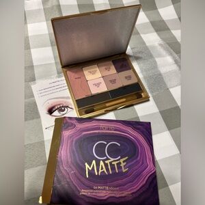 Tarte CC Matte & Bloom eyeshadow palettes new set